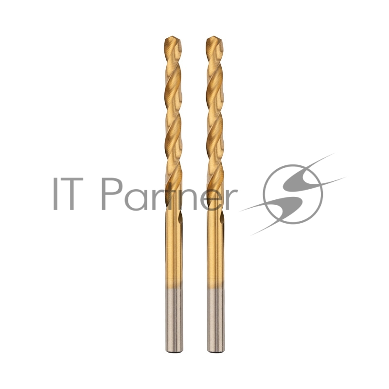 Сверло по металлу KRANZ Стандарт+ 3,5 мм P6M5 M-2 DIN 338 (2 шт./уп.)