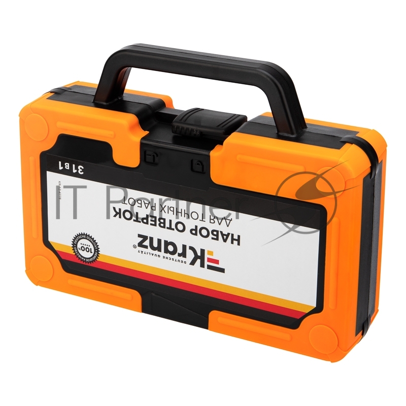 Набор отверток для точных работ KRANZ 31 предмет