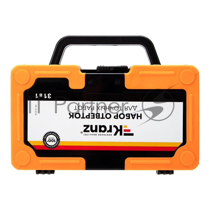 Набор отверток для точных работ KRANZ 31 предмет