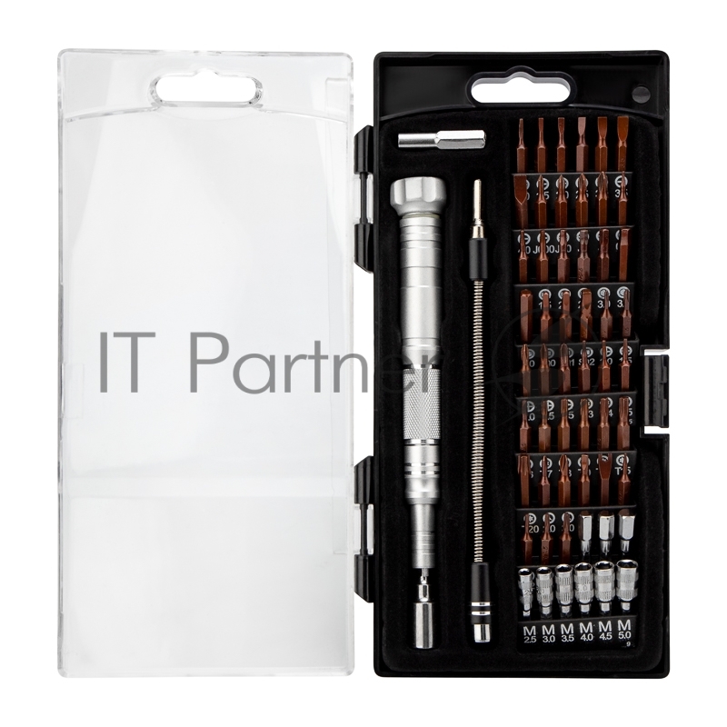 Набор отверток для точных работ KRANZ 62 предмета