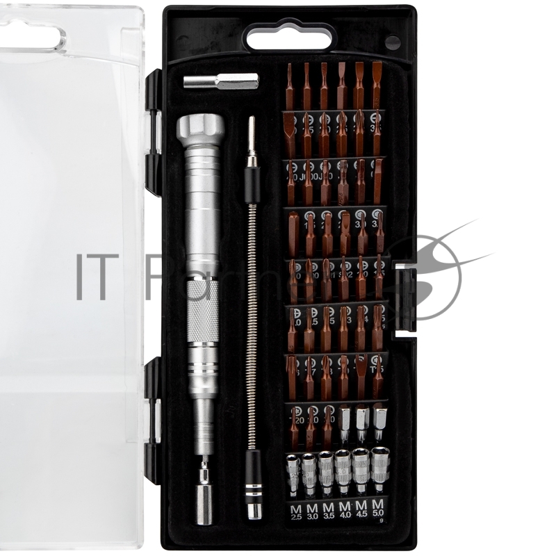 Набор отверток для точных работ KRANZ 62 предмета