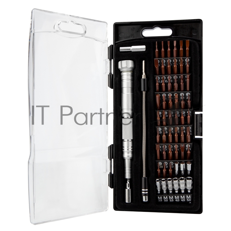 Набор отверток для точных работ KRANZ 62 предмета