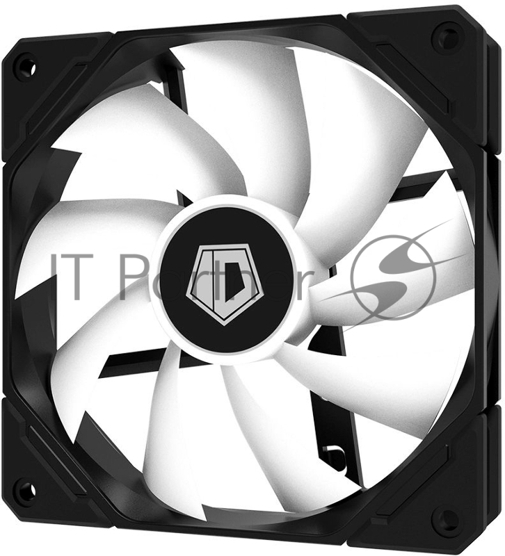 Вентилятор ID-COOLING TF-12025-ARGB 120x120x25мм (80шт./кор, PWM, резиновые углы, ARGB, 500-1500об/мин) BOX