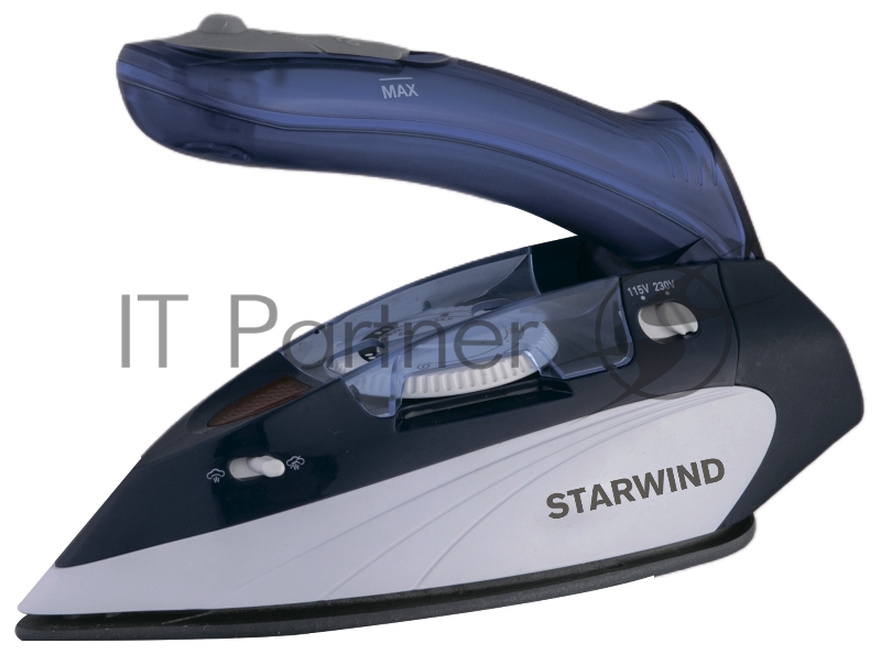 Утюг дорожный Starwind SIR1015 1000Вт синий/белый