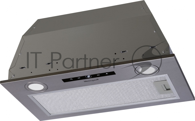 Вытяжка встраиваемая Weissgauff BOX 1200 IX нержавеющая сталь управление: сенсорное (1 мотор)