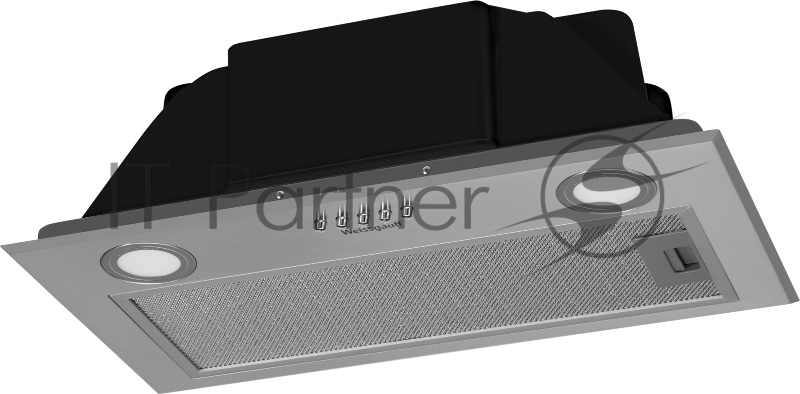 Вытяжка встраиваемая Weissgauff BOX 850 IX нержавеющая сталь управление: кнопочное (1 мотор)