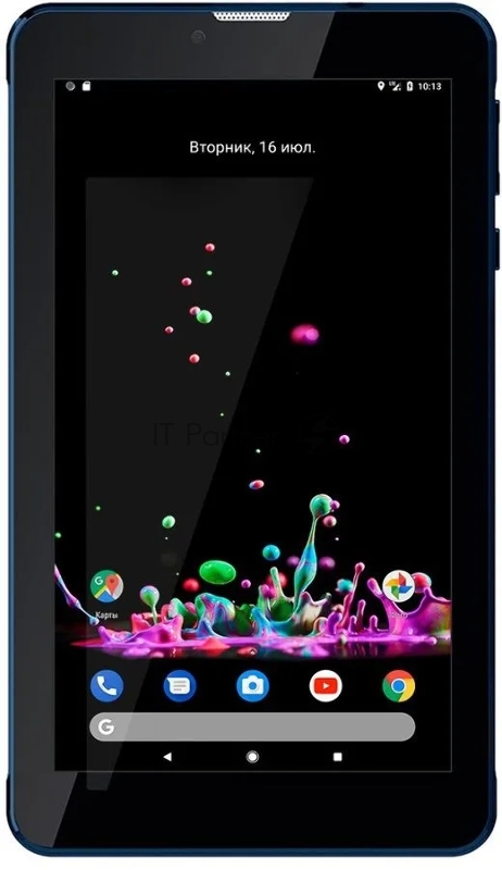 Планшет Digma Optima 7 A102 3G SC7731E (1.3) 4C RAM1Gb ROM16Gb 7 IPS 1024x600 3G Android 11.0 Go темно-синий 2Mpix 0.3Mpix BT GPS WiFi Touch microSD