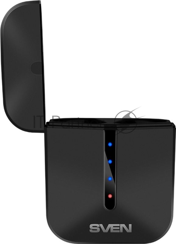 SVEN E-335B, черный (Bluetooth, TWS, зарядный кейс)