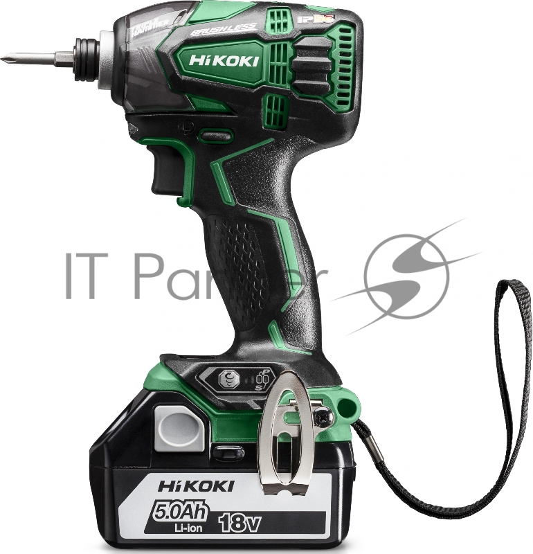 Гайковерт Hikoki WH18DBDL2 аккум. патрон:шестигр.1/4 (WH18DBDL2RJZ)