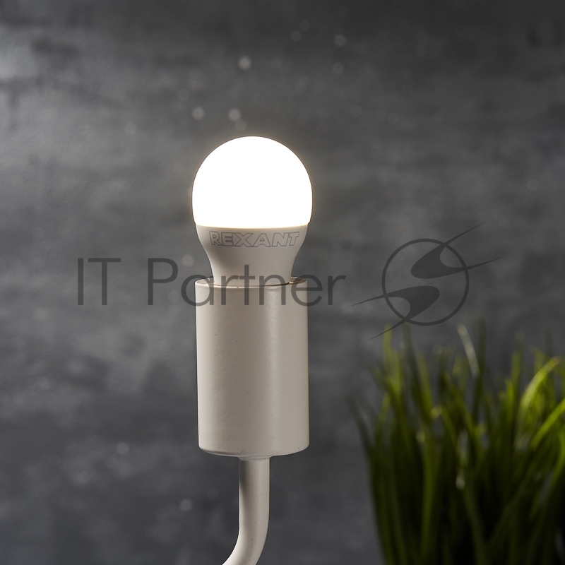 Лампа светодиодная Rexant 11.5Вт цок.:E27 шар 220B 4000K св.свеч.бел.ней. GL (упак.:10шт) (604-044)