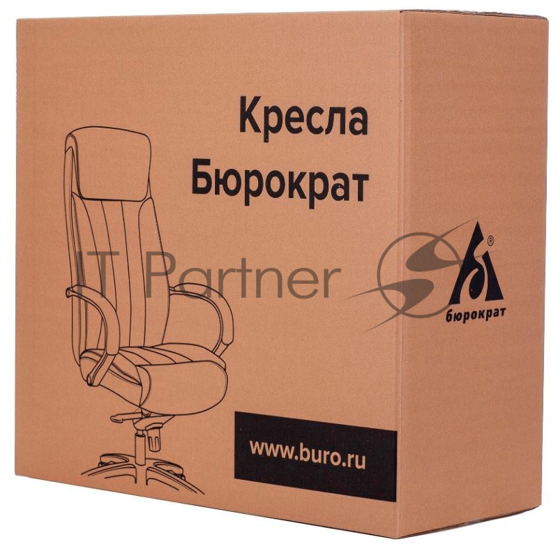 Кресло руководителя Бюрократ T-9927WALNUT горчичный кожа крестовина металл/дерево