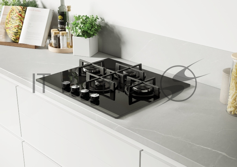 Газовая варочная поверхность Candy CVG6DEB черный