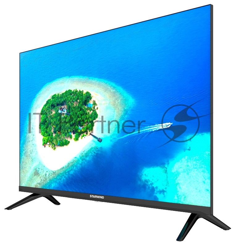Телевизор LED Starwind 32 SW-LED32SB302 черный HD READY 60Hz DVB-T DVB-T2 DVB-C DVB-S DVB-S2 USB WiFi Smart TV (RUS)