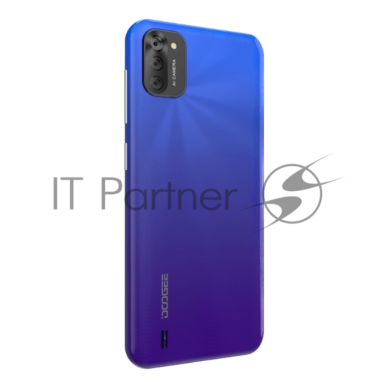 Смартфон Doogee X93 Blue, 15,5 cm (6.1) 18:9 600x1280, 1.3GHz, 4 Core, 2GB RAM, 16GB, up to 256GB flash, 8 МП+2 МП+2 МП/5Mpix, 2 Sim, 2G, 3G, BT v4.2, Wi-Fi, GPS, Micro-USB, 4350 мА·ч, Android 10, 190g, 156 ммx73,8 ммx9,8 мм