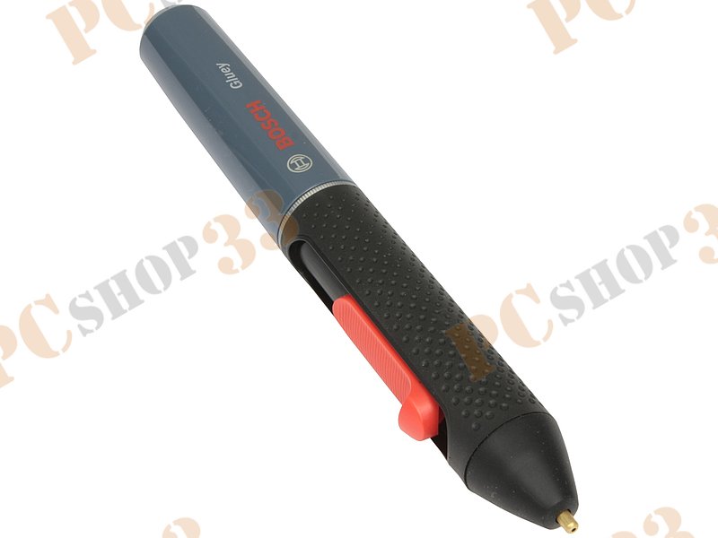 Клеевой пистолет Bosch Gluey 06032A2101, аккум. (2x1.2В AA, 150град., 7мм) + 20 стержней