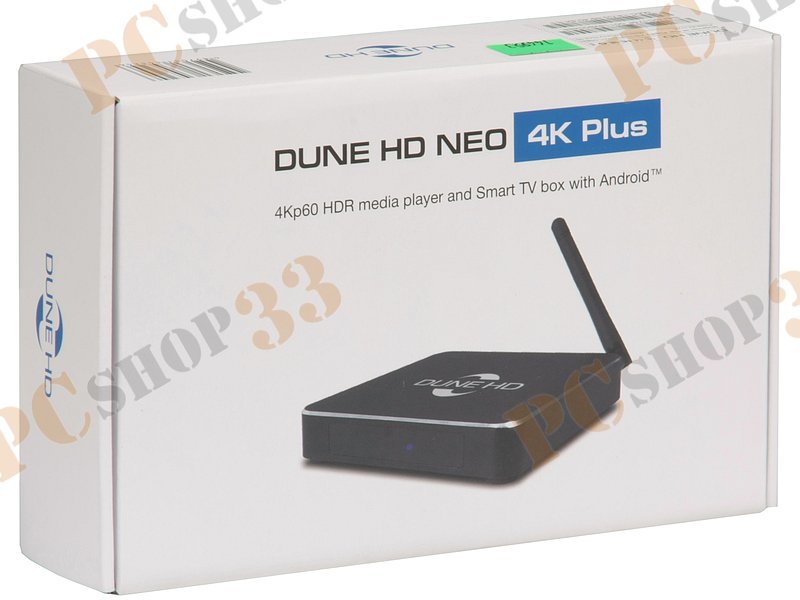 Медиаплеер Dune HD Neo 4K Plus 8ГБ, USB, microSD, (LAN, WiFi, BT)