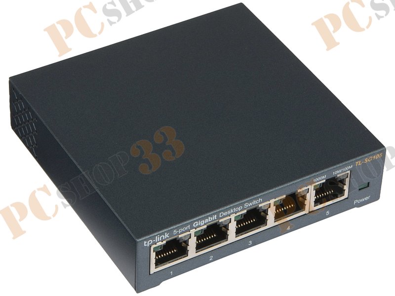 Коммутатор TP-Link TL-SG105 ver.3.0 5 портов 1Гбит/сек.