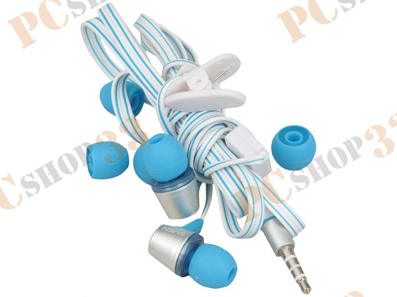 Гарнитура Sven SEB-190M, серебр.-голубой