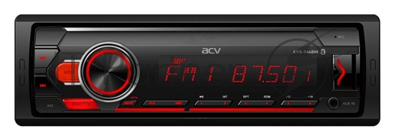 Автомагнитола ACV AVS-944BM 1DIN 4x50Вт
