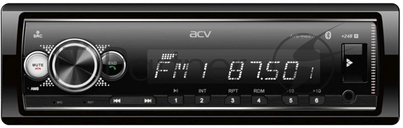 Автомагнитола ACV AVS-946BW 1DIN 4x50Вт