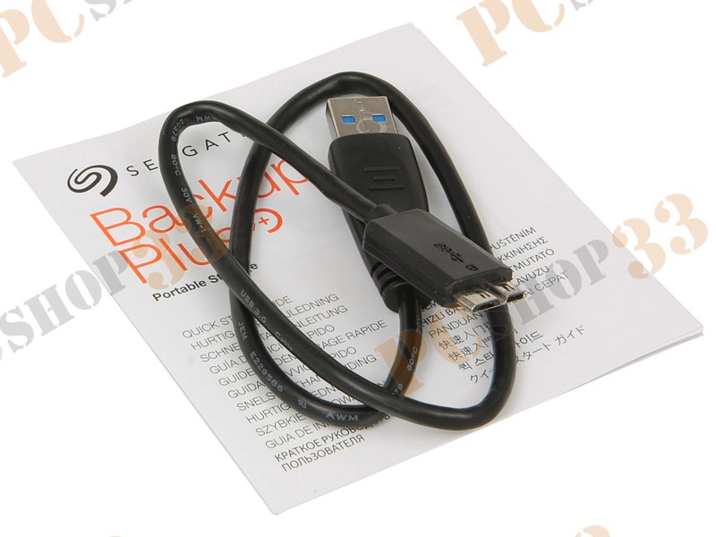 Внешний жесткий диск 5ТБ 2.5 Seagate Backup Plus STDR5000203, красный (USB3.0)