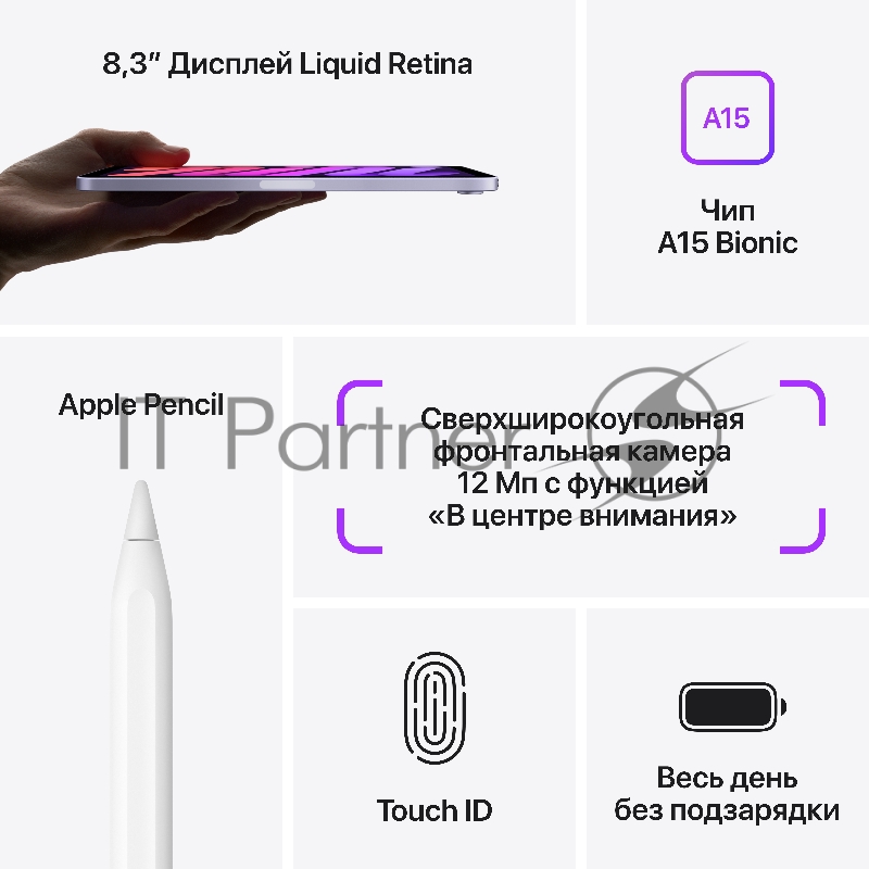 Планшет Apple iPad mini Wi-Fi + Cellular 64GB - Pink