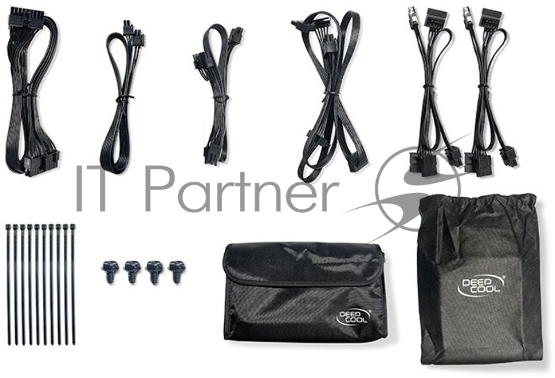 Блок питания DeepCool DQ650-M-V2L, ATX, 650 Вт, 80+ Gold, модульный