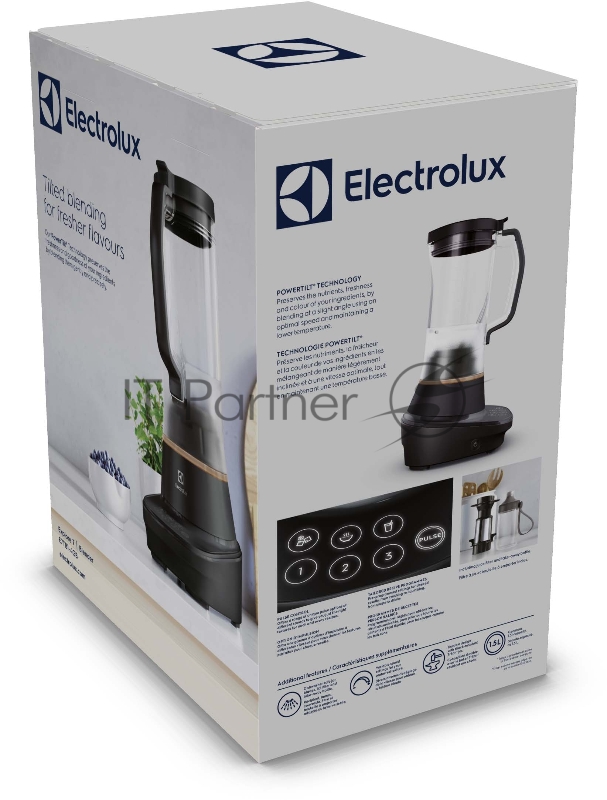 Блендер ELECTROLUX E7TB1-4GB / 900 Вт, настольный, регулировка скорости, 3 режима