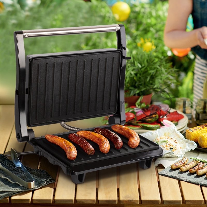 Электрический гриль ENDEVER Grillmaster 114, серебристый