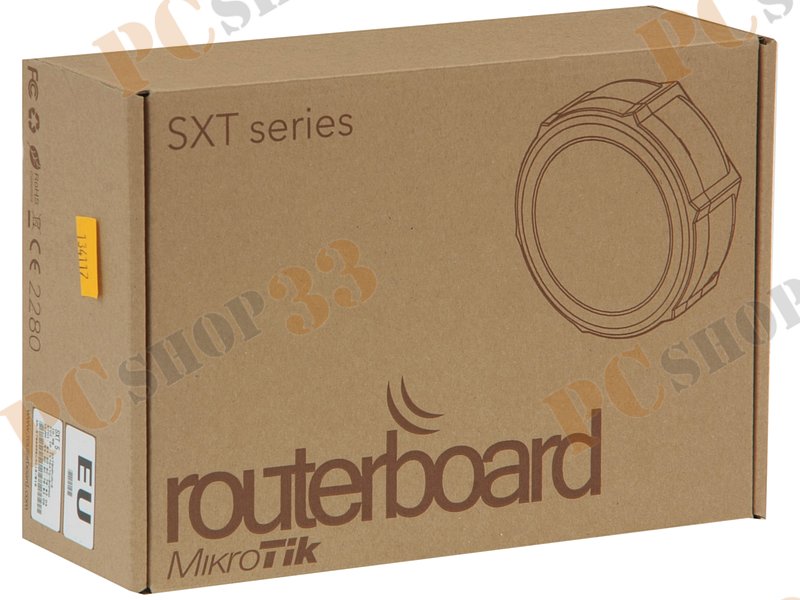 Беспроводной маршрутизатор MikroTik SXT 5 RBSXT5HPnDr2 WiFi + 1 порт LAN 100Мбит/сек.