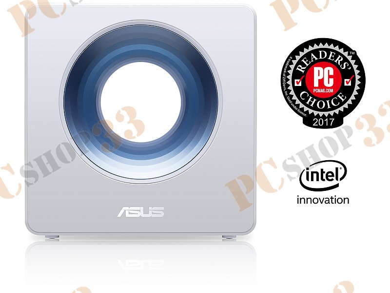 Беспроводной маршрутизатор ASUS Blue Cave WiFi 1.7Гбит/сек. + 4 порта LAN 1Гбит/сек. + 1 порт WAN 1Гбит/сек. + 1 порт USB3.0