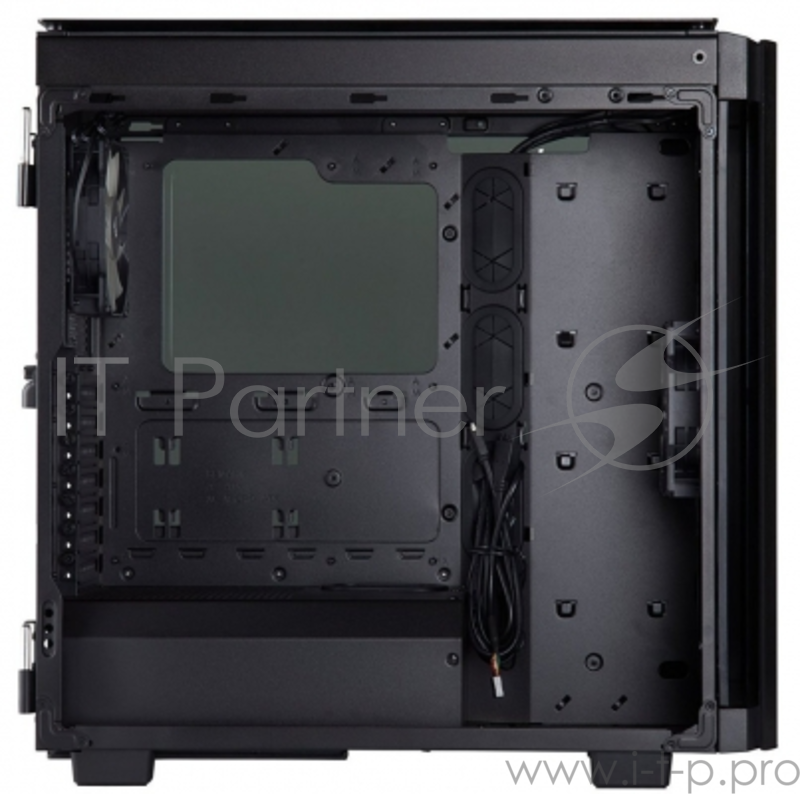 Корпус Miditower Corsair Obsidian 500D CC-9011116-WW, ATX, черный (без БП)