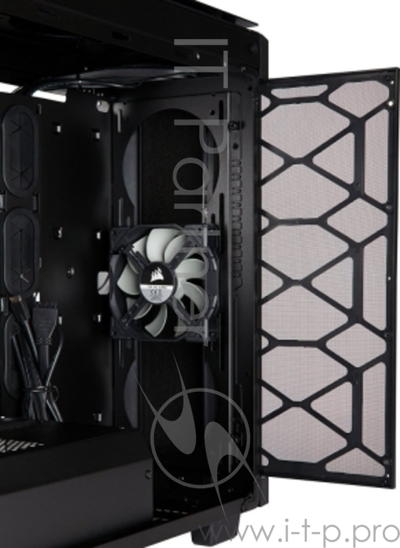 Корпус Miditower Corsair Obsidian 500D CC-9011116-WW, ATX, черный (без БП)