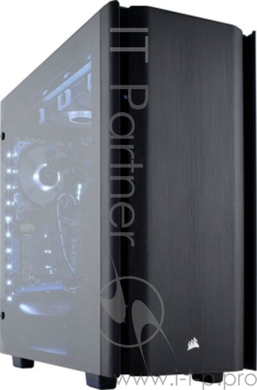 Корпус Miditower Corsair Obsidian 500D CC-9011116-WW, ATX, черный (без БП)