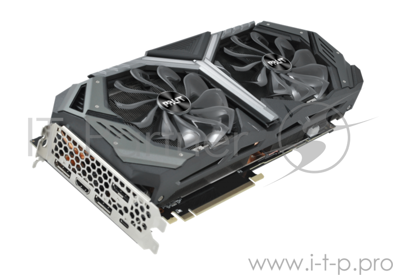 Видеокарта Palit GeForce RTX 2080 GameRock Premium 8ГБ (GeForce RTX 2080, DDR6, HDMI, 3xDP, USB-C) (PCI-E)