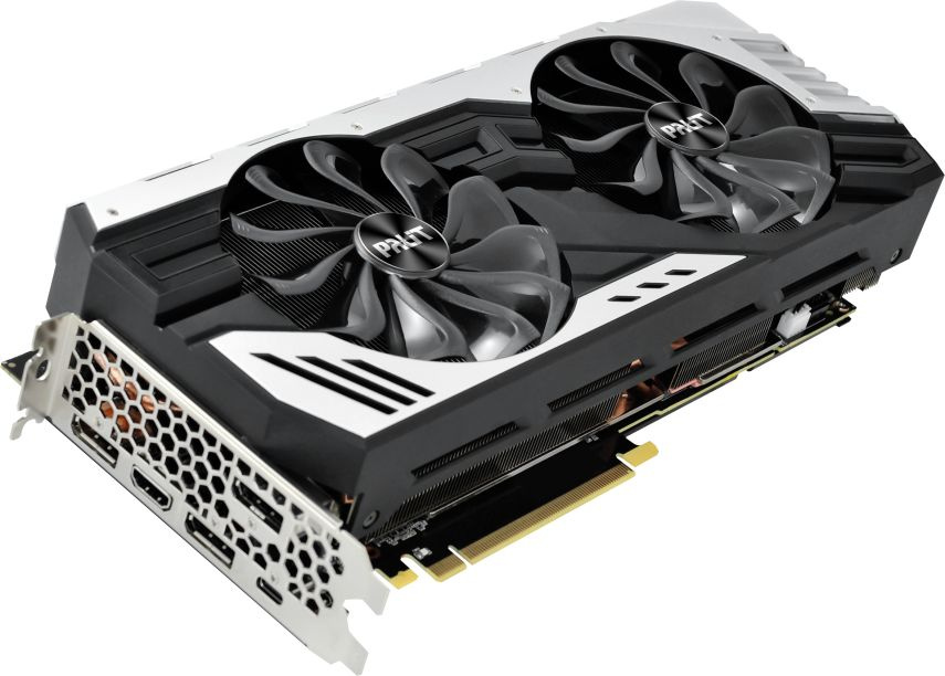 Видеокарта Palit GeForce RTX 2080 Super JetStream 8ГБ (GeForce RTX 2080, DDR6, HDMI, 3xDP, USB-C) (PCI-E)