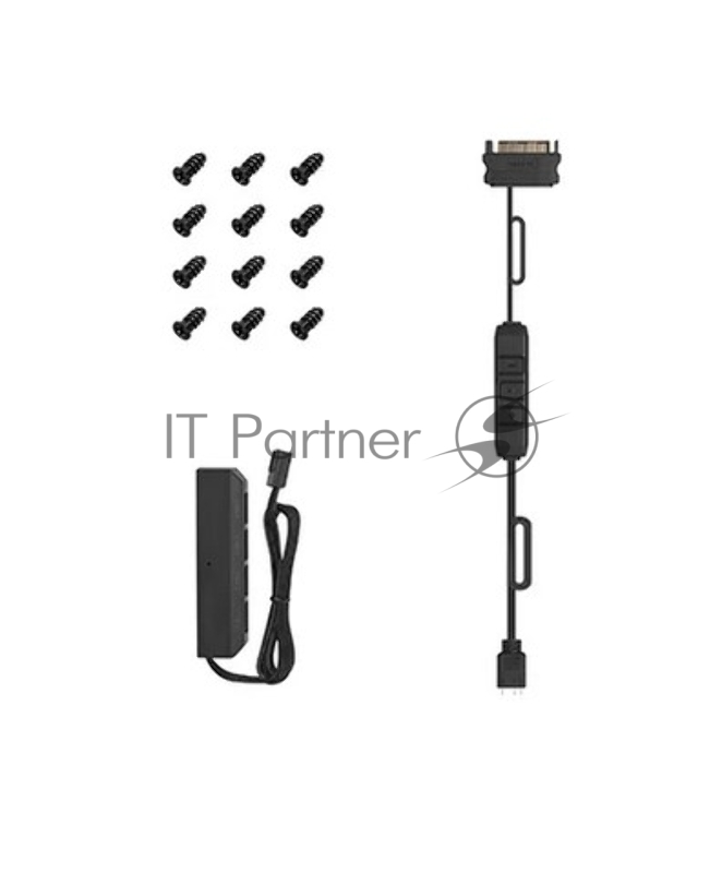 Вентилятор для корпуса 120x120 мм DeepCool Gamer Storm CF120 Plus DP-F12-AR-CF120P-3P (4pin, 120x120x25мм 3шт, 28.8дБ, 500-1800об/мин)