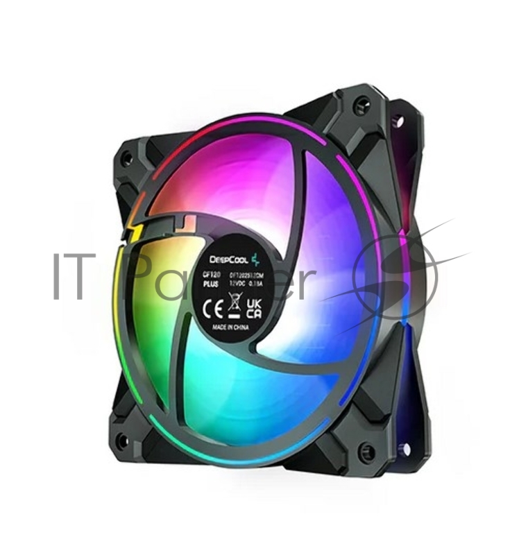 Вентилятор для корпуса 120x120 мм DeepCool Gamer Storm CF120 Plus DP-F12-AR-CF120P-3P (4pin, 120x120x25мм 3шт, 28.8дБ, 500-1800об/мин)