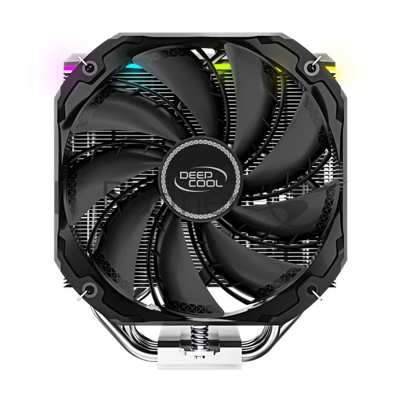 Кулер для процессора DEEPCOOL AS500 (R-AS500-BKNLMN-G) (4pin, 1155 / 1400 / 2011 / 2066 / AM4-FM2, 26дБ, 500-1400об / мин)