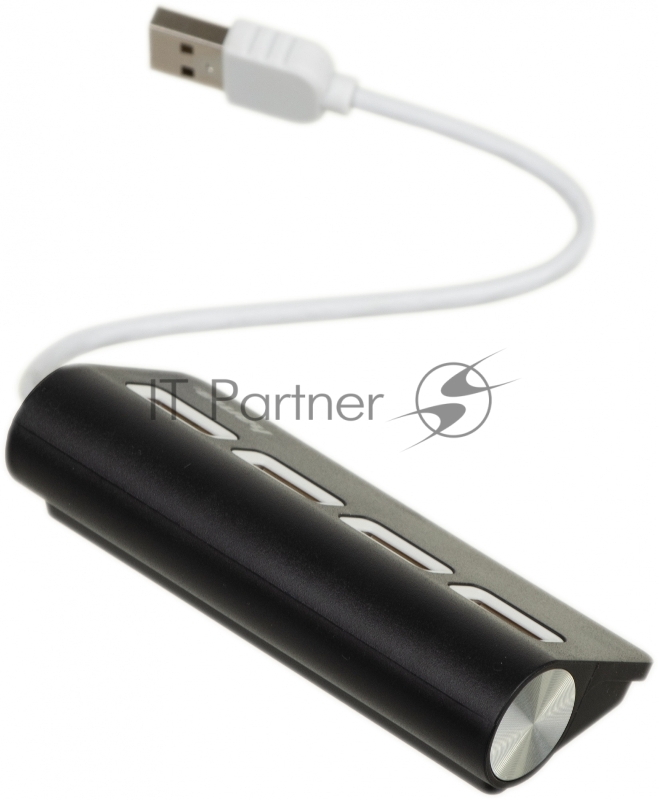 Разветвитель USB 2.0 Hama H- 200119 4порт. серый (00200119)