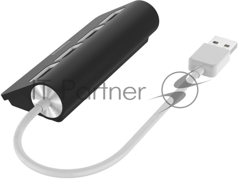 Разветвитель USB 2.0 Hama H- 200119 4порт. серый (00200119)