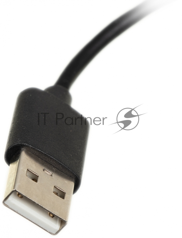 Разветвитель USB 2.0 Hama H-200121 4порт. черный (00200121)