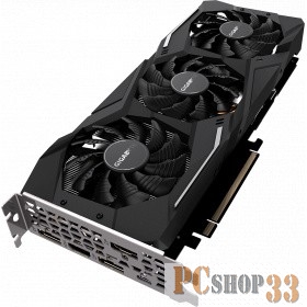 Видеокарта GIGABYTE GeForce RTX 2070 WINDFORCE 8G 8ГБ GV-N2070WF3-8GC (GeForce RTX 2070, DDR6, HDMI, 3xDP, USB-C) (PCI-E)