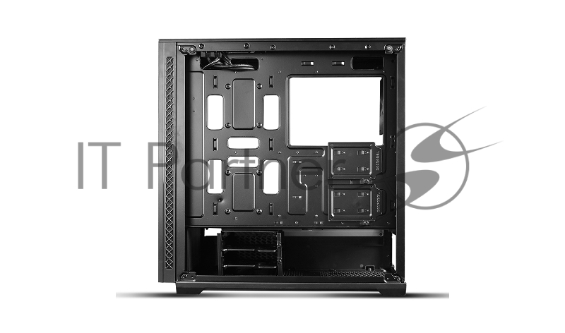 Корпус DeepCool Matrexx 70 ADD-RGB 3F DP-ATX-MATREXX70-BKG0P-3F, Mid Tower, блок питания отсутствует, ATX/micro-ATX/eATX/mini-ITX, 4 вентилятора, 1xUSB 2.0, 2xUSB 3.0, цвет черный