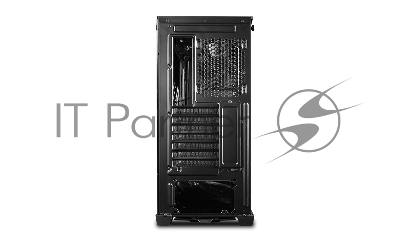 Корпус DeepCool Matrexx 70 ADD-RGB 3F DP-ATX-MATREXX70-BKG0P-3F, Mid Tower, блок питания отсутствует, ATX/micro-ATX/eATX/mini-ITX, 4 вентилятора, 1xUSB 2.0, 2xUSB 3.0, цвет черный