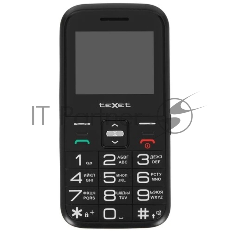 Мобильный телефон teXet TM-B418 черный