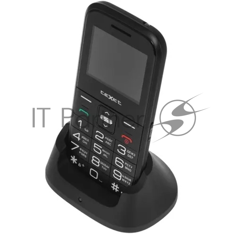 Мобильный телефон teXet TM-B418 черный