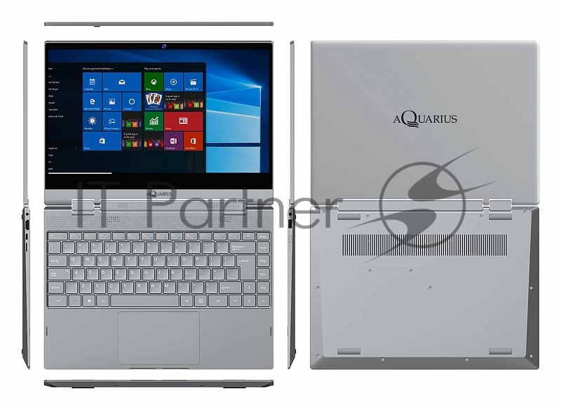 Ноутбук Aquarius CMP NS483 Intel Core i5 8250U/8Gb/256Gb SSD/14.0 Touch FHD IPS(1920x1080),WIFI/BT/Cam/1.6 OS/Внесен в реестр Минпромторга