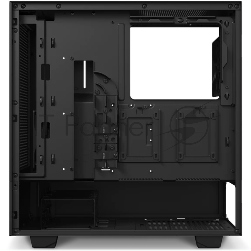 Корпус NZXT CA-H52FB-01 H Series H510 Version2 2021 Flow Edition ATX Compact Mid Tower Chassis Black Color