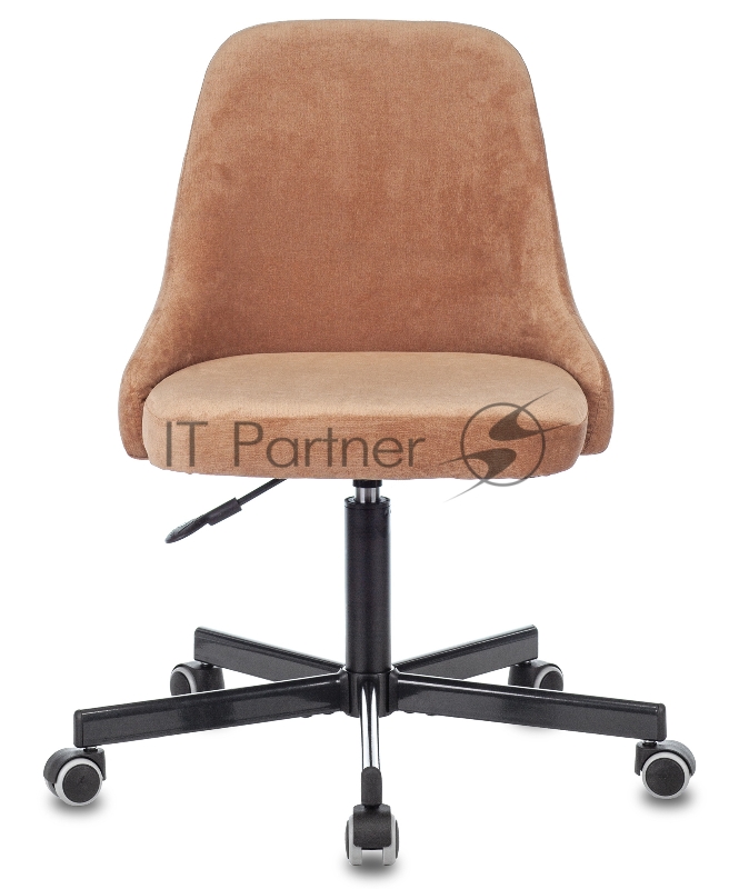 Кресло Бюрократ CH-340M светло-коричневый Velvet 90 крестовина металл